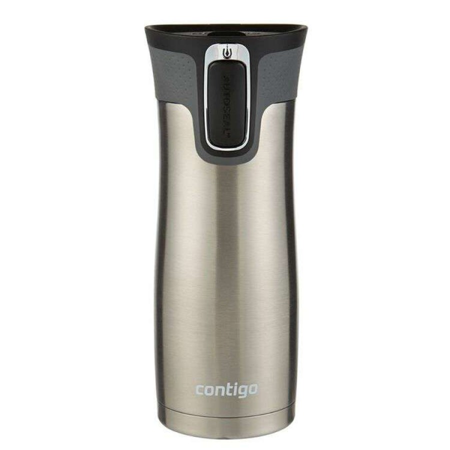 Kitchen & Dining * | Contigo Westloop Autoseal Travel Mug 473Ml Silver