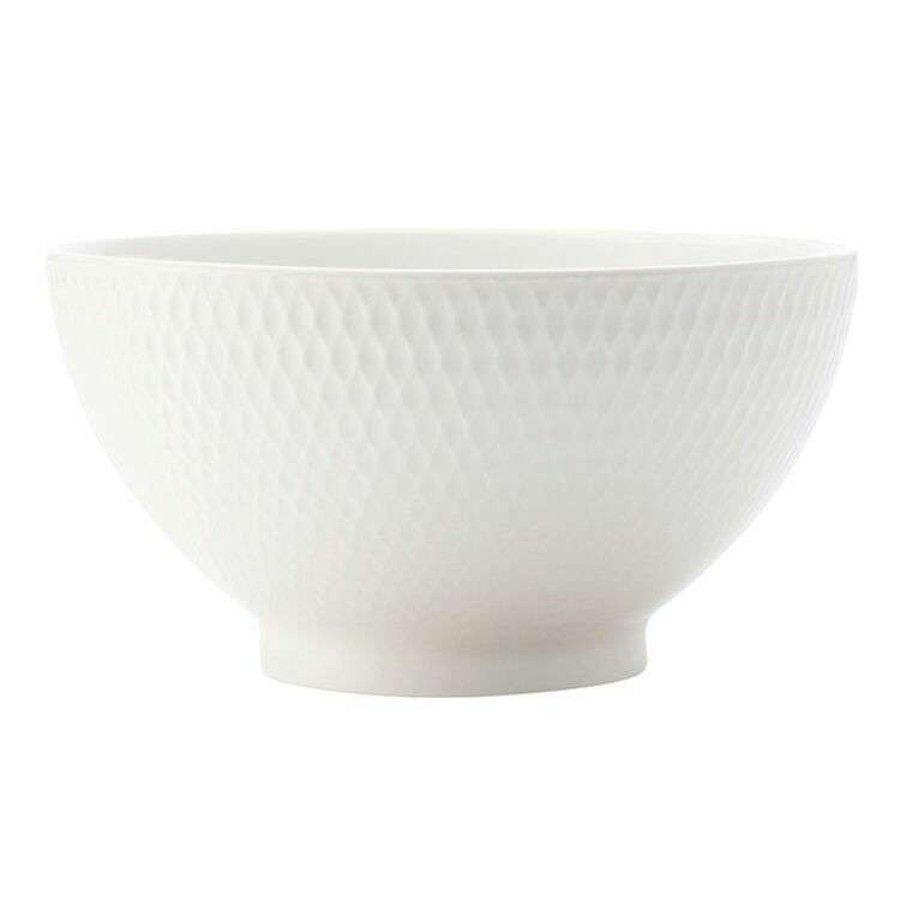 Kitchen & Dining * | Maxwell & Williams White Basics Diamonds Rice Bowl 10Cm