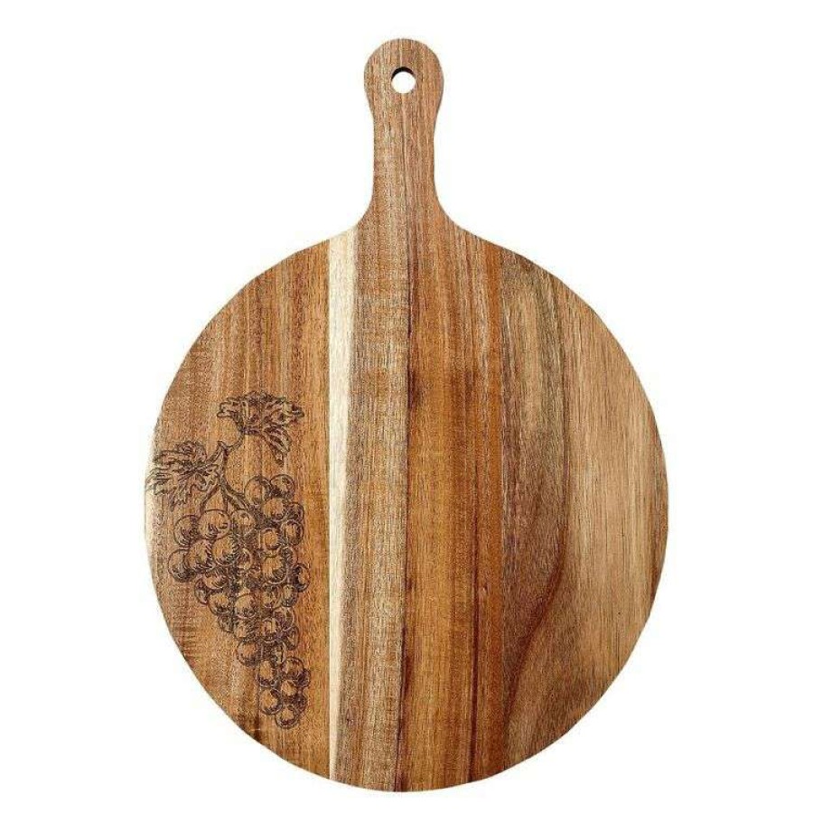 Kitchen & Dining * | Tempa Atticus Grape Wooden Serving Board