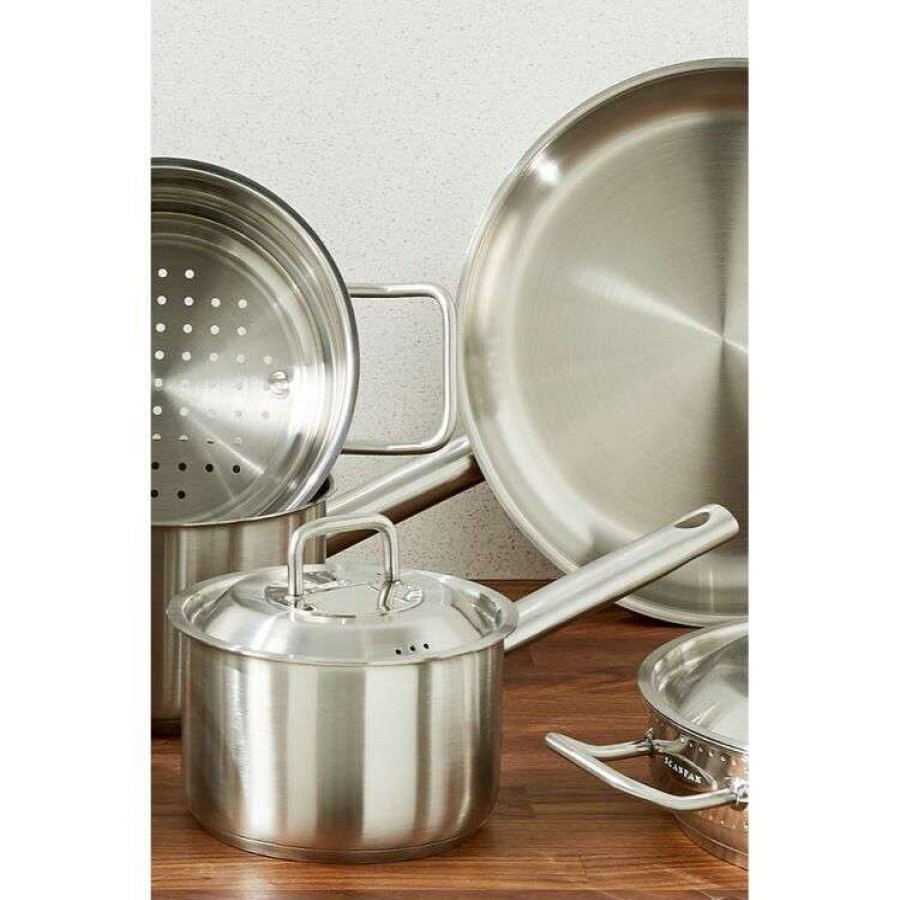 Kitchen & Dining * | Scanpan Commercial Stainless Steel Saucepan 16Cm