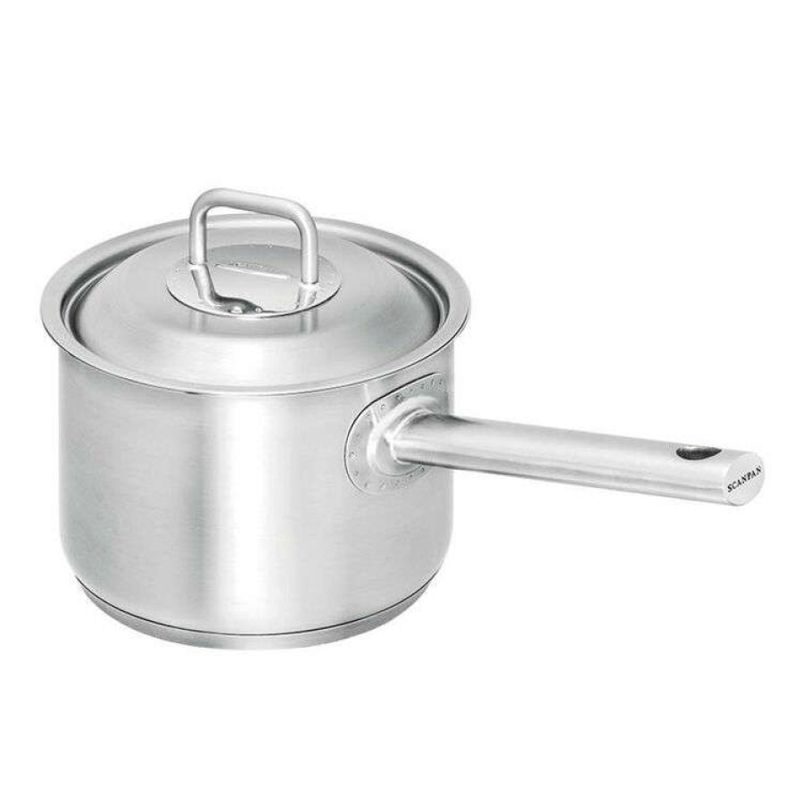 Kitchen & Dining * | Scanpan Commercial Stainless Steel Saucepan 16Cm