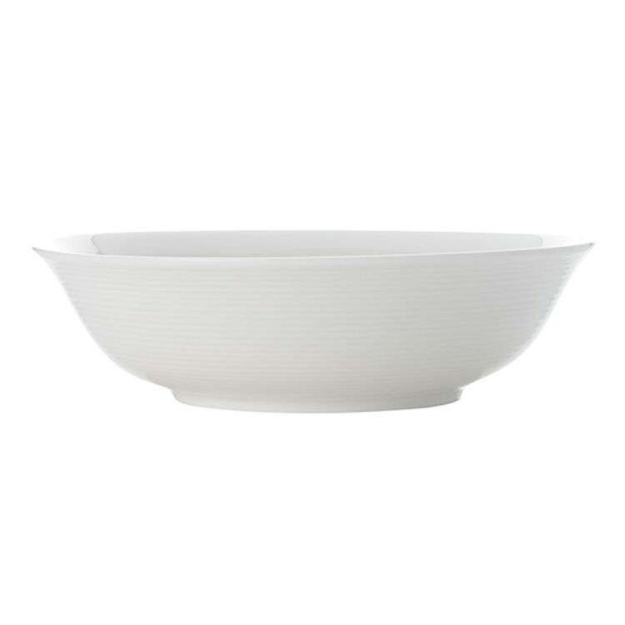 Kitchen & Dining * | Casa Domani Casual White Evolve Pasta Bowl 20Cm