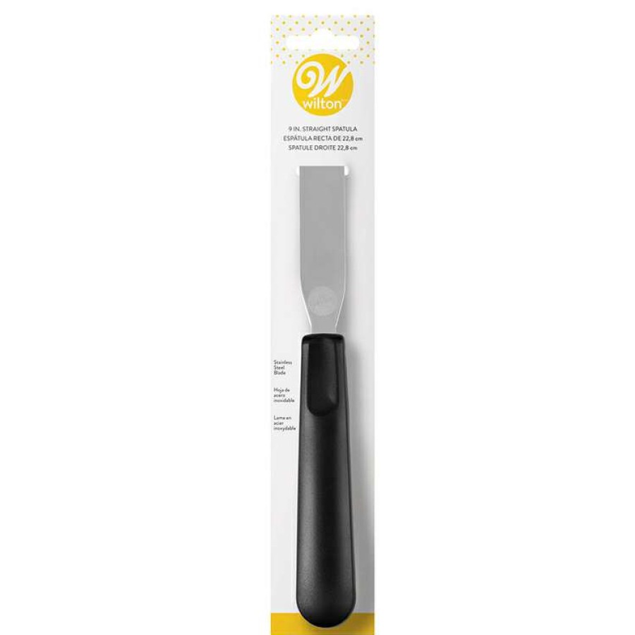 Kitchen & Dining * | Wilton Straight Spatula Black