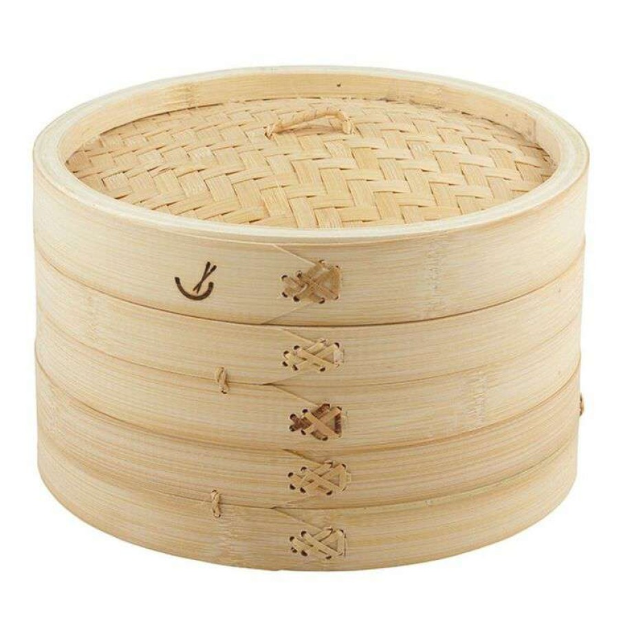 Kitchen & Dining * | Davis & Waddell Bamboo Steamer 26Cm