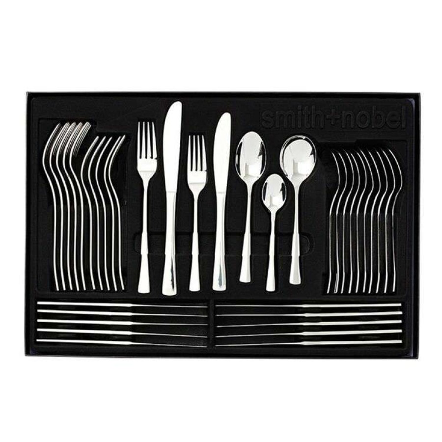 Kitchen & Dining * | Smith & Nobel Crawford 42-Piece Cutlery Set