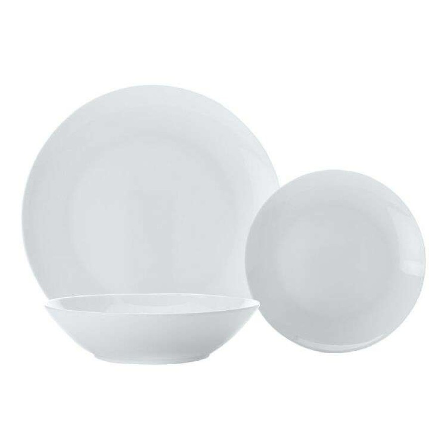 Kitchen & Dining * | Maxwell & Williams Cashmere 18-Piece Coupe Dinner Set