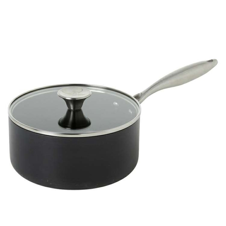 Kitchen & Dining * | S&N By Miguel Maestre Hard Anodised Saucepan 20Cm