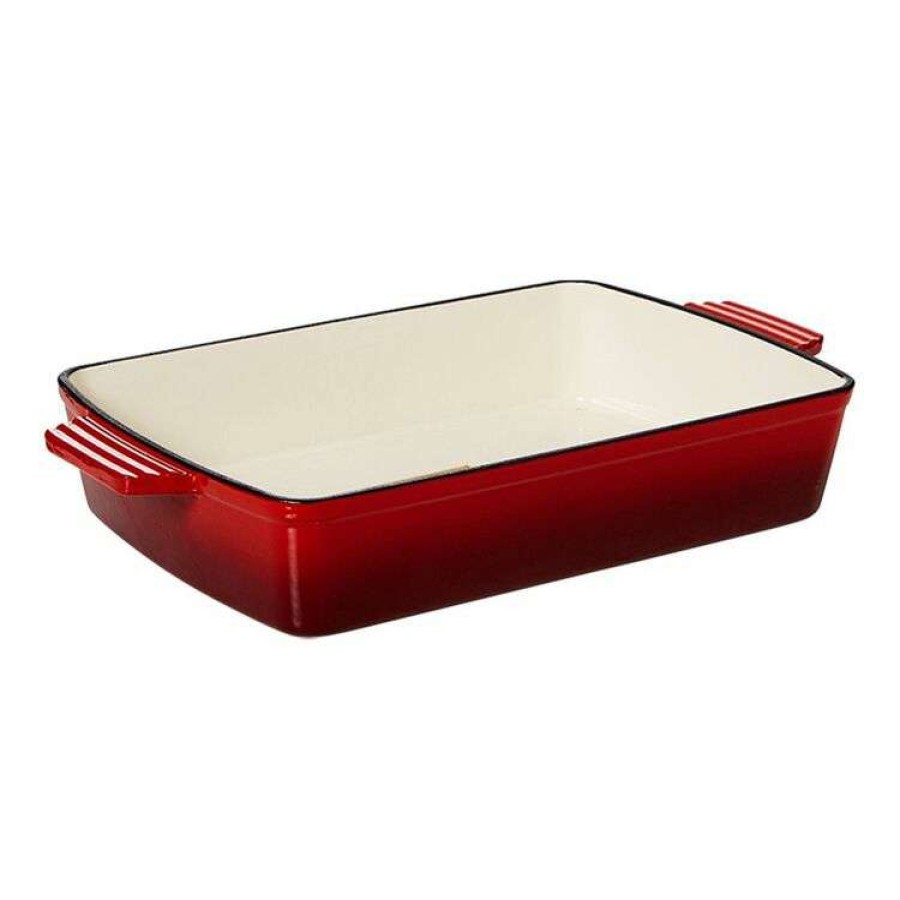 Kitchen & Dining * | Smith & Nobel Traditions Rectangle Roaster Red