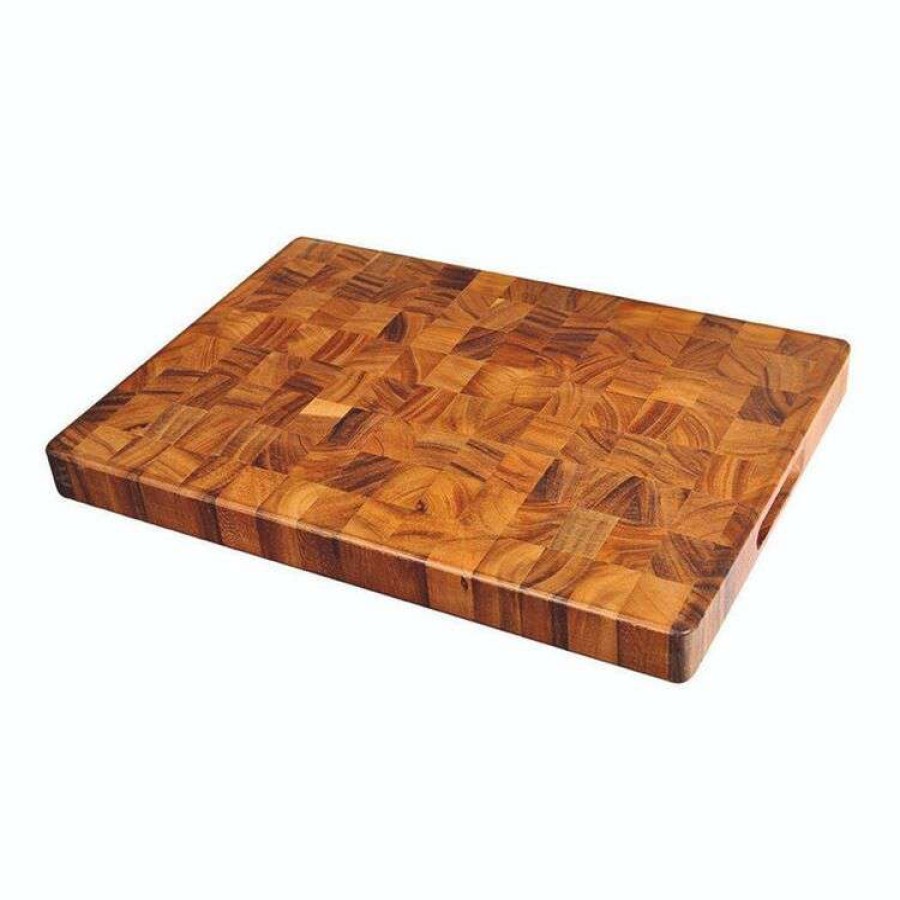 Kitchen & Dining * | Davis & Waddell Essentials Acacia Wood End Grain Cutting Board