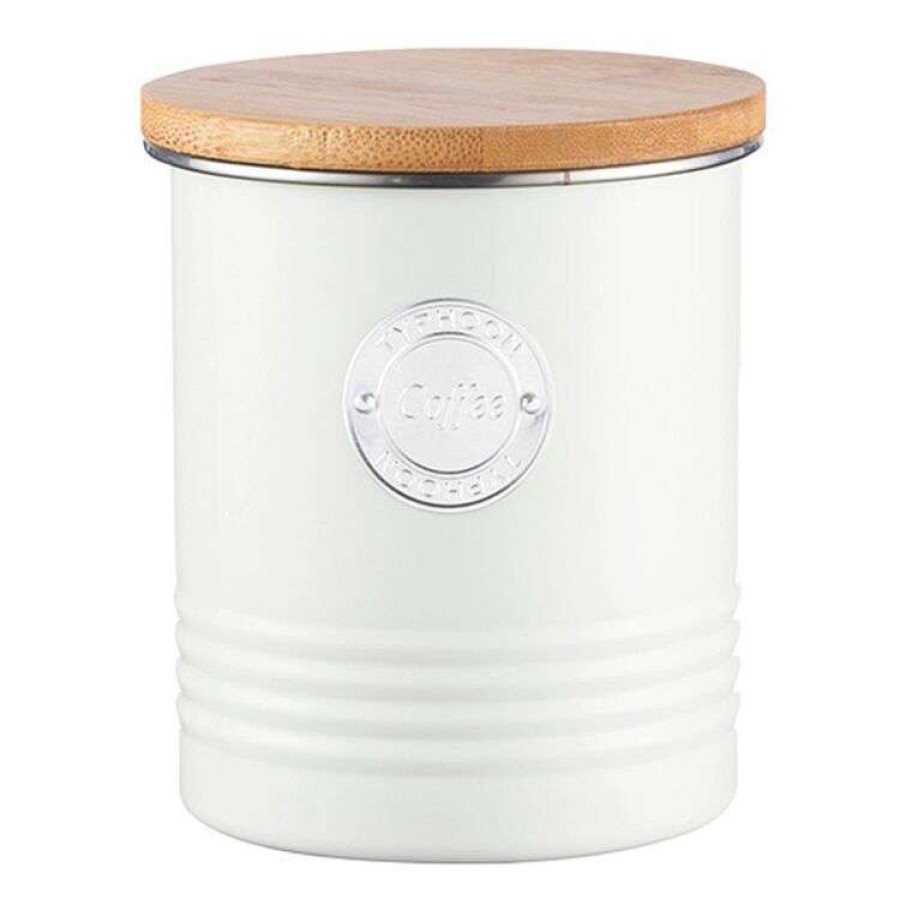 Kitchen & Dining * | Typhoon Living Coffee Canister 1L Cream