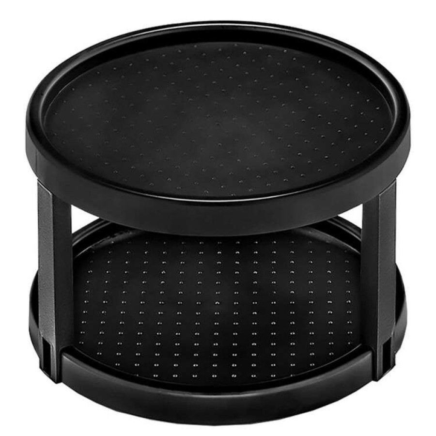 Kitchen & Dining * | Madesmart Basic Twin Turntbl 25.4Cm Carbon