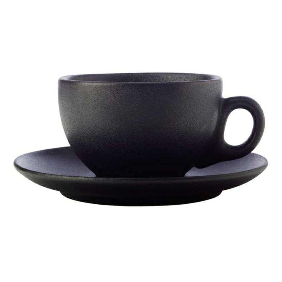 Kitchen & Dining * | Maxwell & Williams Caviar Coupe Cup & Saucer 250Ml