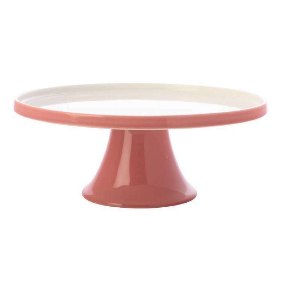 Kitchen & Dining * | Maxwell & Williams Mezze Cake Stand 30Cm Coral Gift Boxed