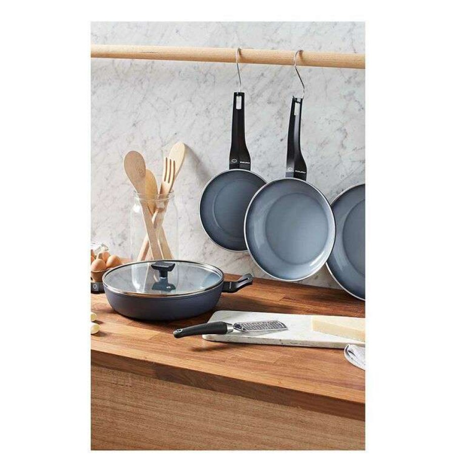 Kitchen & Dining * | Moneta Aria Ceramic Induct Sautepan 28Cm