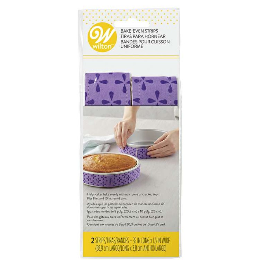 Kitchen & Dining * | Wilton 2-Piece Bake Even Strips