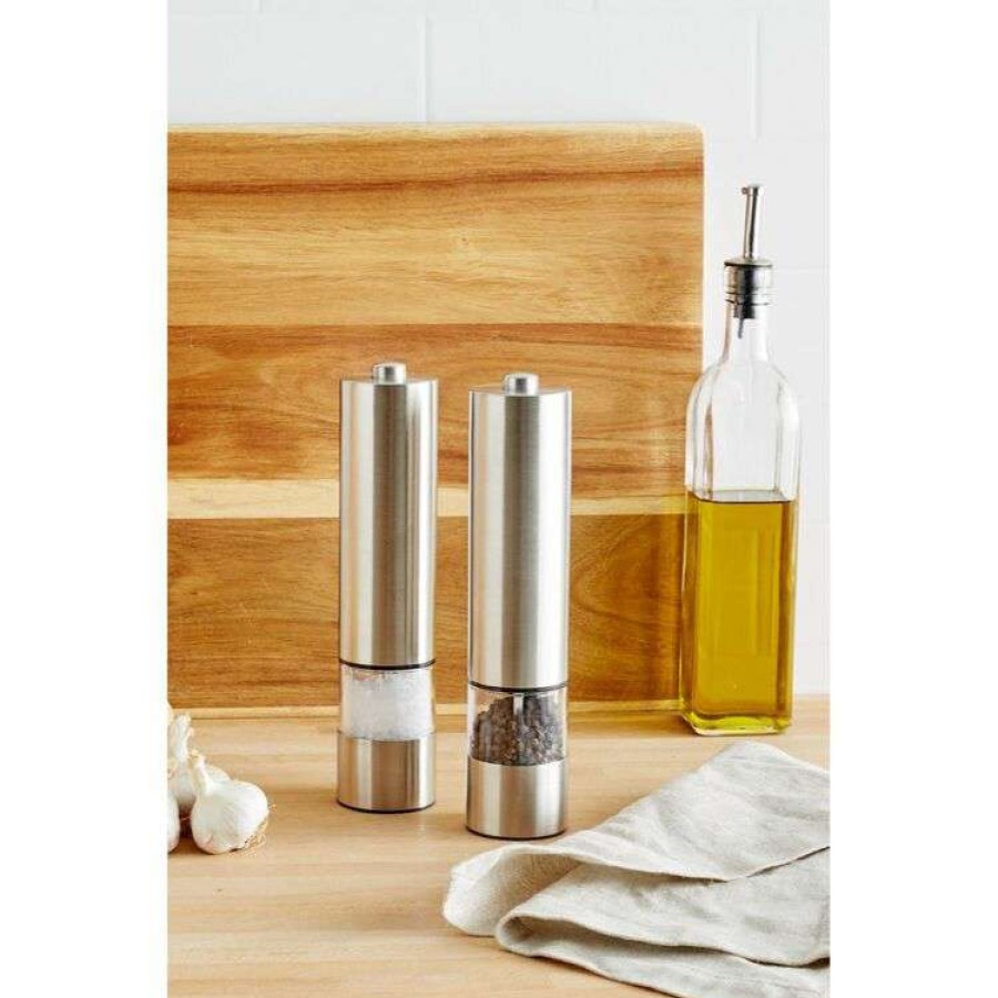 Kitchen & Dining * | Smith & Nobel Electric Mill Set Silver