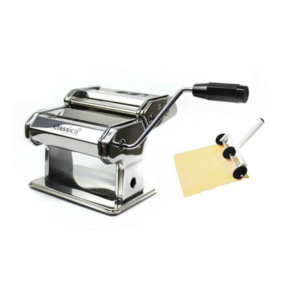 Kitchen & Dining * | Classica Stainless Steel Pasta Machine