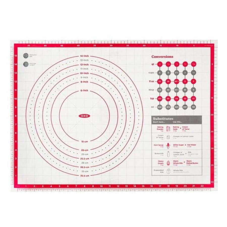 Kitchen & Dining * | Oxo Silicone Pastry Mat