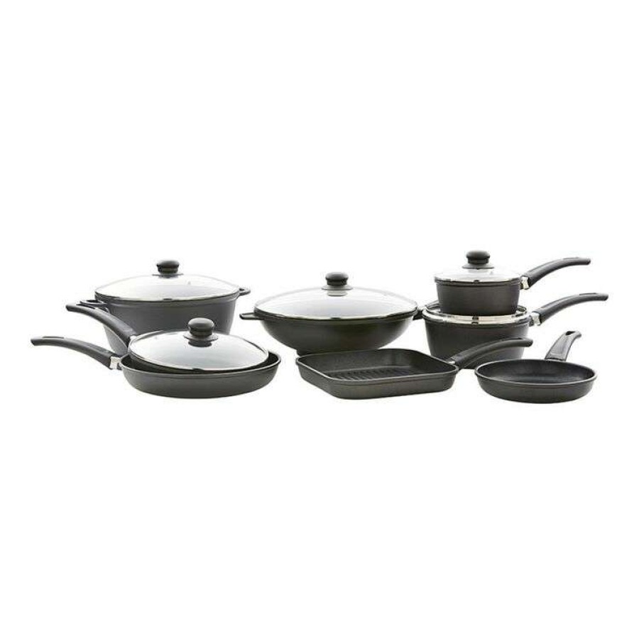 Kitchen & Dining * | Smith & Nobel Majestic 8-Piece Aluminium Cookset