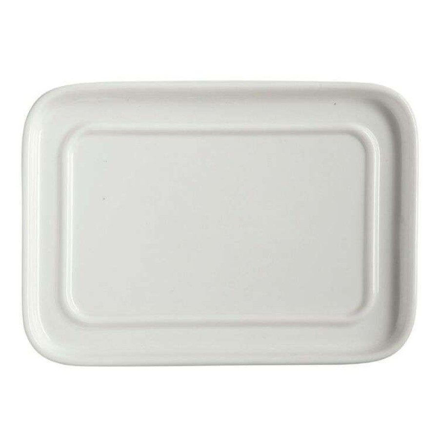 Kitchen & Dining * | Maxwell & Williams Epicurious White Butter Dish Gift Boxed