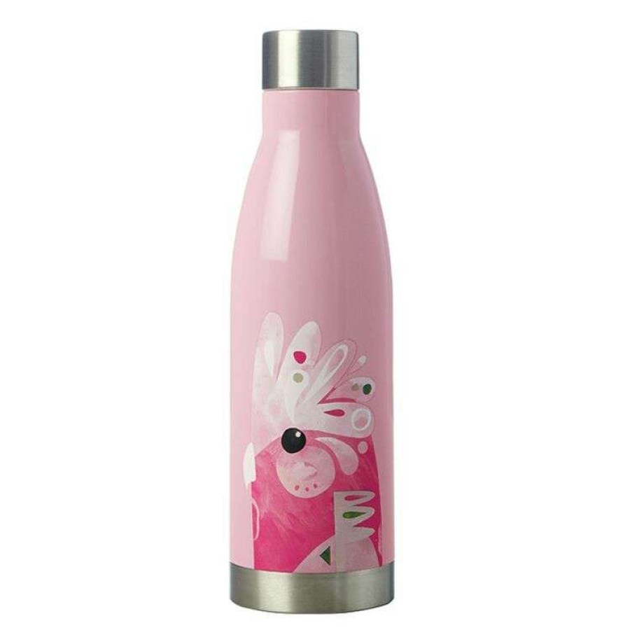 Kitchen & Dining * | Maxwell & Williams Pete Cromer Double Wall Bottle 500Ml Galah