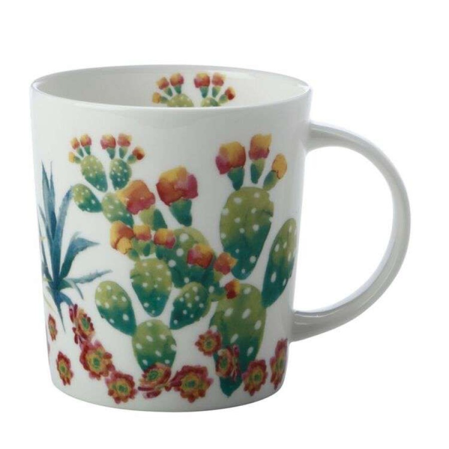 Kitchen & Dining * | Maxwell & Williams Royal Botanic Gardens Arid Garden Mug 300Ml Prickly Pear