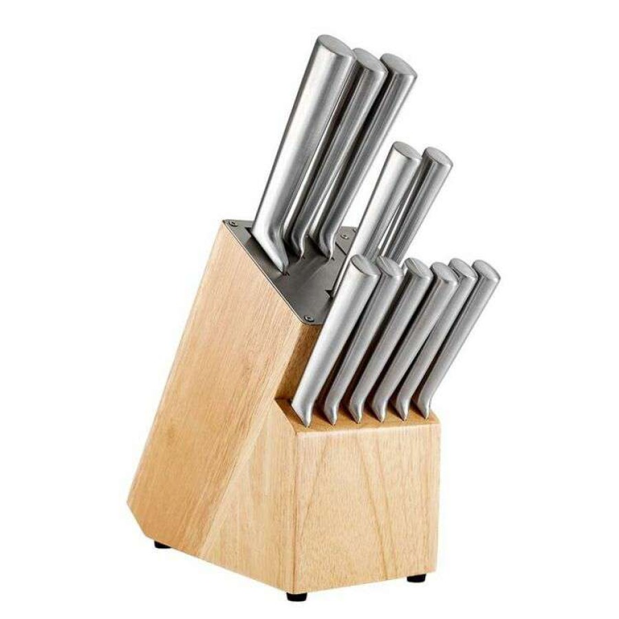 Kitchen & Dining * | Smith & Nobel 12-Piece Knife Block Natural