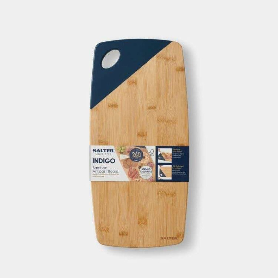 Kitchen & Dining * | Salter Indigo Long Serving Board