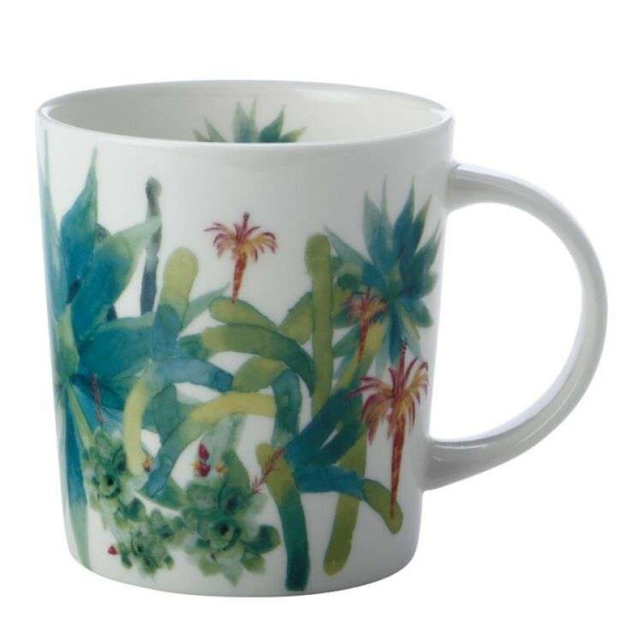 Kitchen & Dining * | Maxwell & Williams Royal Botanic Gardens Arid Garden Mug 300Ml Agave