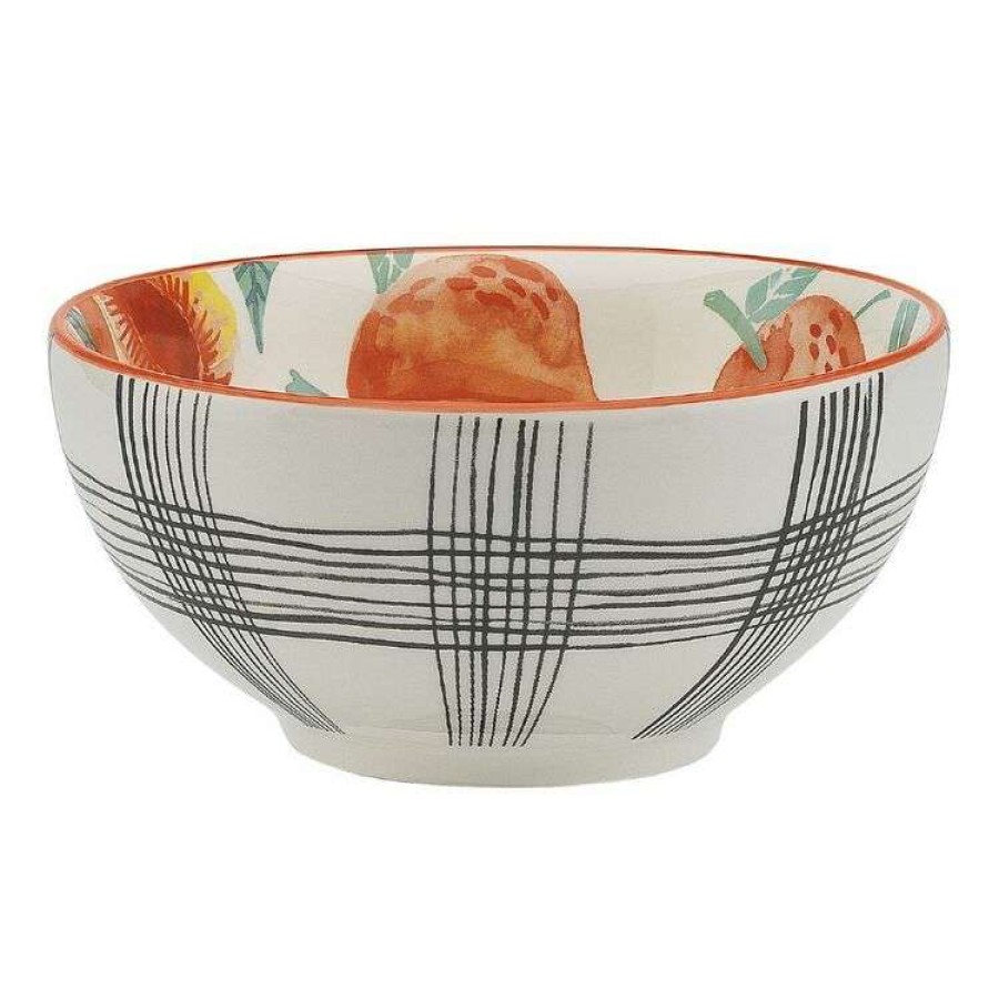 Kitchen & Dining * | Ecology Punch Large Noodle Bowl 17.7X8Cm Peach