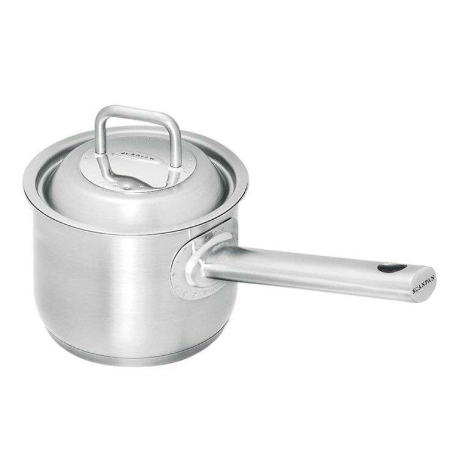 Kitchen & Dining * | Scanpan Commercial Stainless Steel Saucepan 14Cm