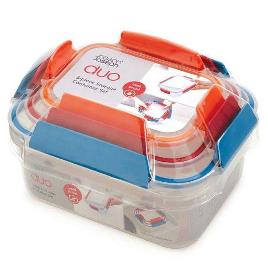 Kitchen & Dining * | Joseph Joseph Duo 3 -Piece Storage Container Set