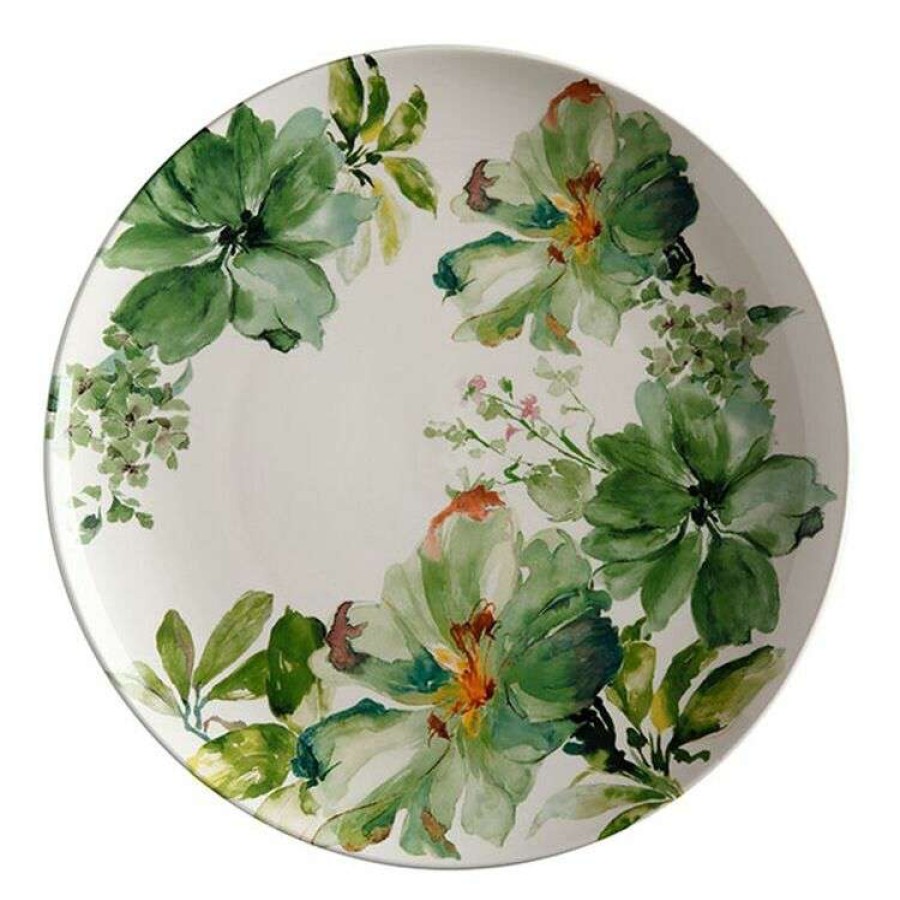 Kitchen & Dining * | Casa Domani Botanical Round Platter 37Cm