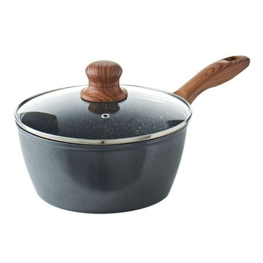 Kitchen & Dining * | Smith & Nobel Woodlands 20Cm Aluminium Saucepan With Lid