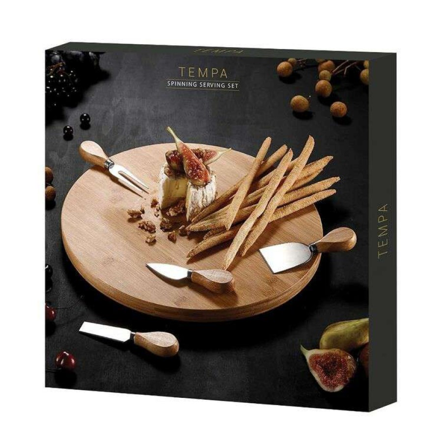 Kitchen & Dining * | Tempa Fromagerie Spinning Serving Set