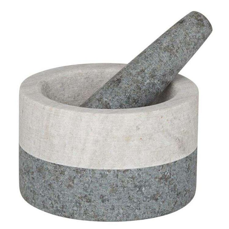 Kitchen & Dining * | Davis & Waddell Akin Granite Mortar & Pestle 13X8Cm