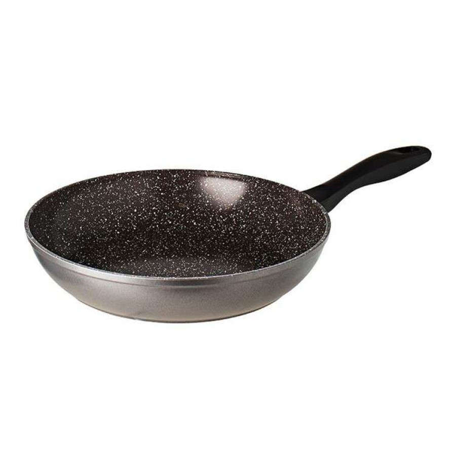 Kitchen & Dining * | Smith & Nobel Pro Stone Plus 28Cm Fry Pan Black