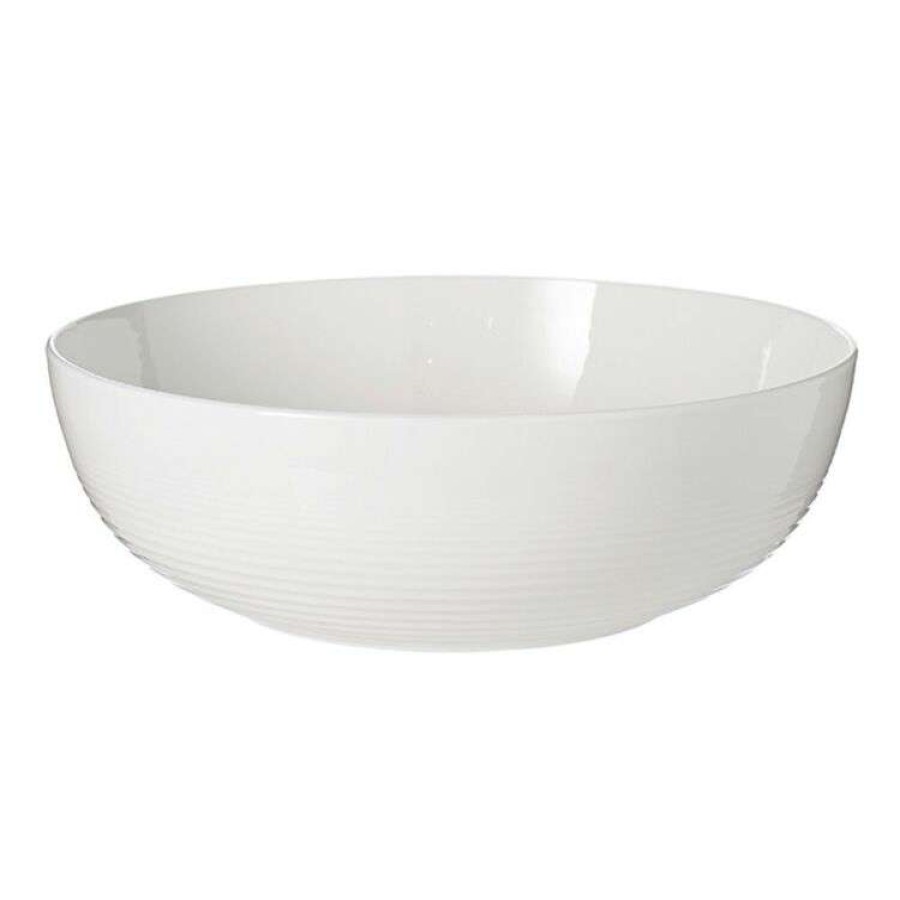 Kitchen & Dining * | Shaynna Blaze Harbour Serving Bowl White 27 X 8.5 Cm