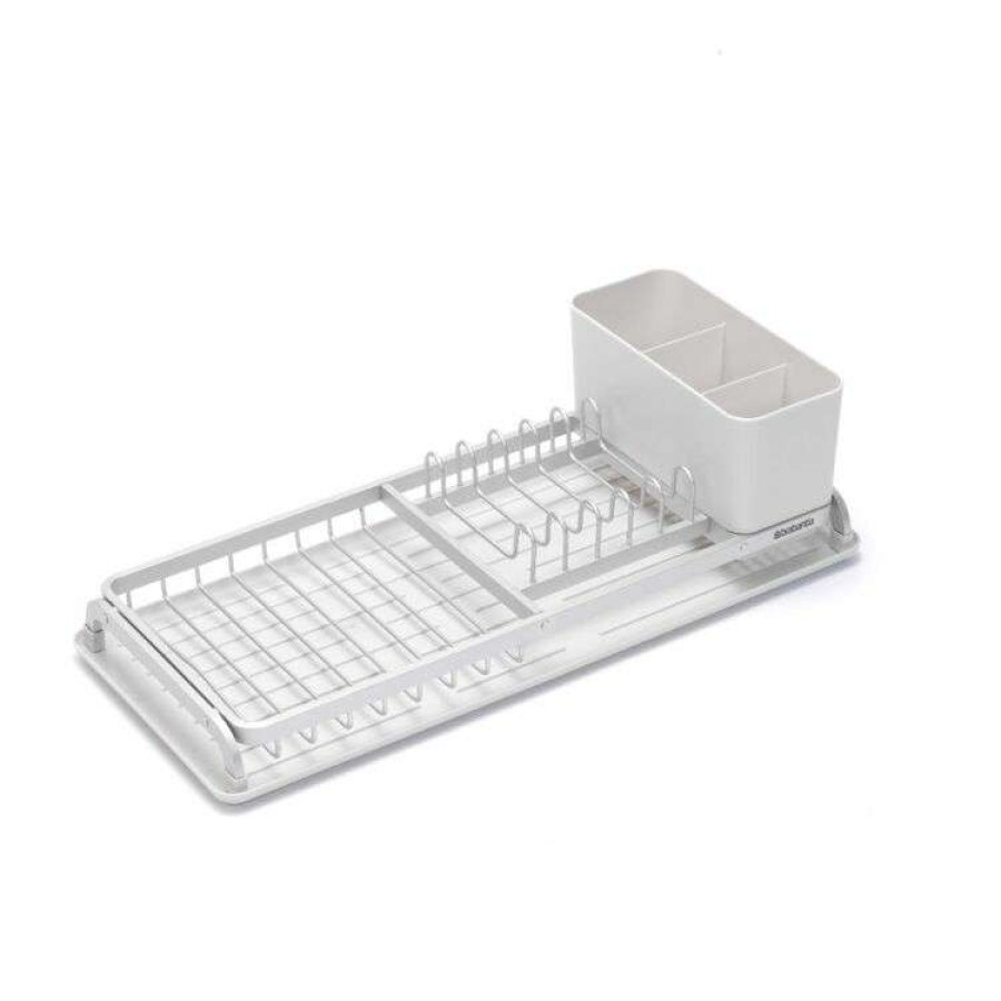 Kitchen & Dining * | Brabantia Compact Dish Drying Rack Light Grey