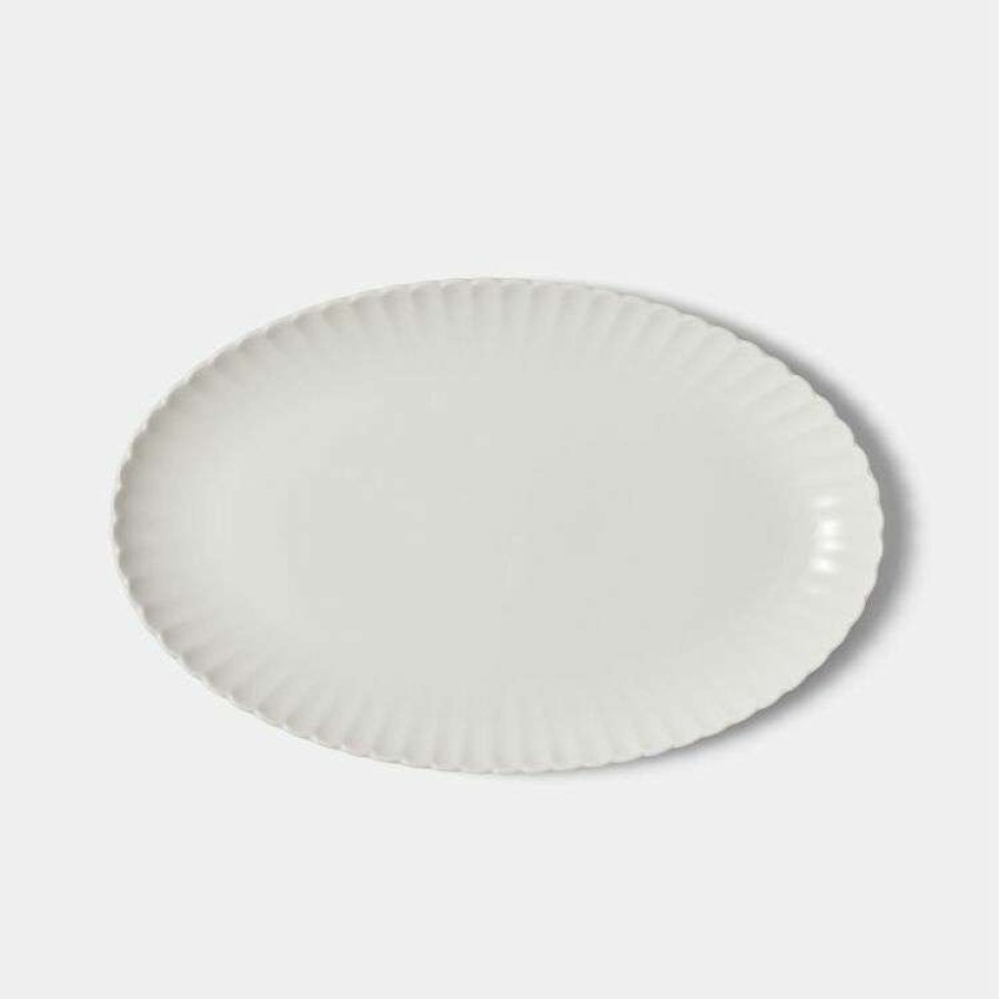 Kitchen & Dining * | Chyka Home Chyka Ridge 35.6X22Cm Oval Platter