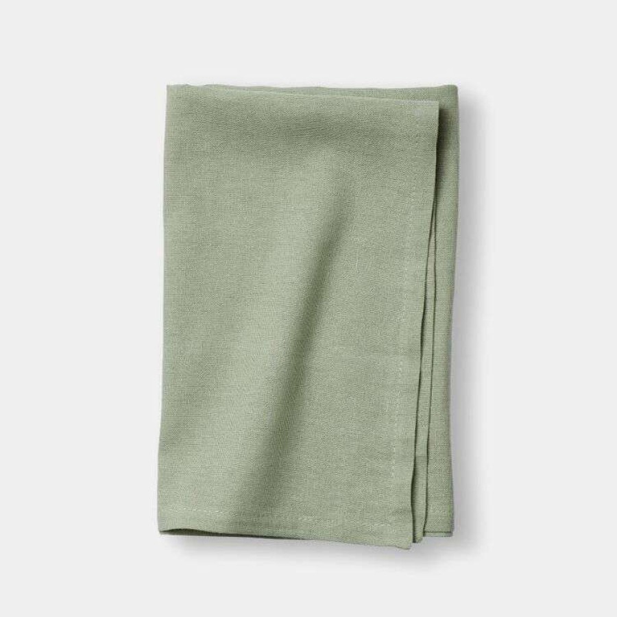 Kitchen & Dining * | Chyka Home Oversized Napkin 60Cm Sage