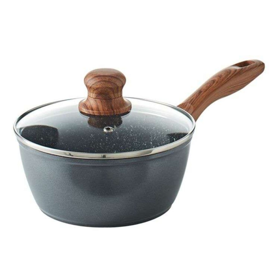 Kitchen & Dining * | Smith & Nobel Woodlands 18Cm Aluminium Saucepan With Lid