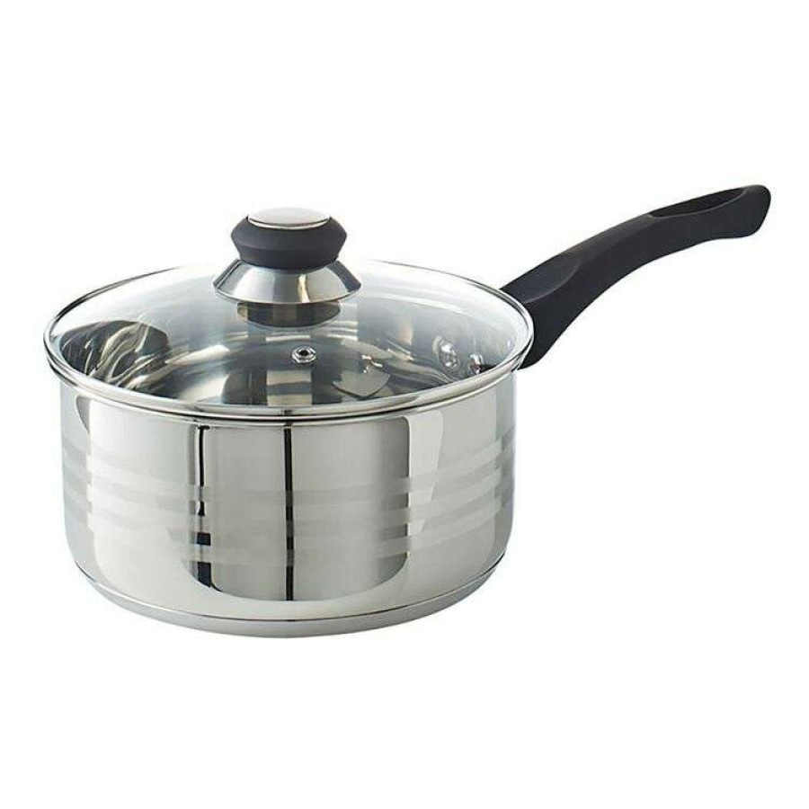 Kitchen & Dining * | Smith & Nobel Traditions Stainless Steel Saucepan 20Cm