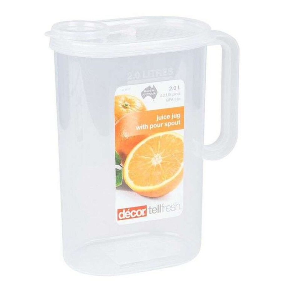 Kitchen & Dining * | Decor Decor Tellfresh Plastic Jug 2L