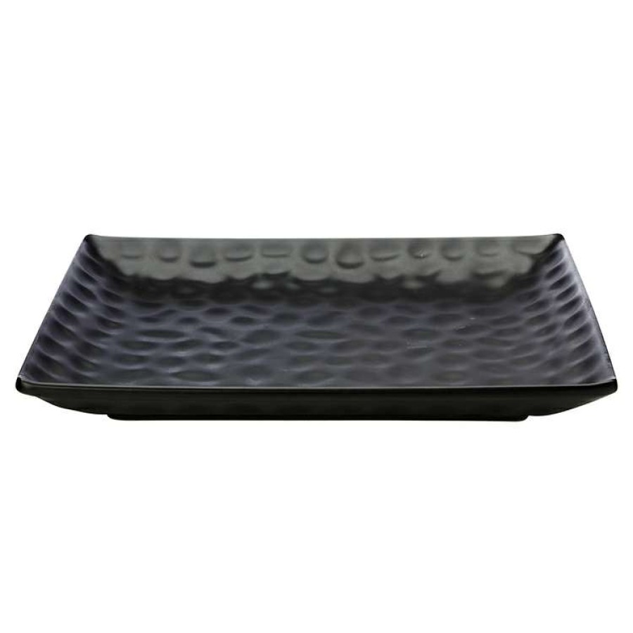 Kitchen & Dining * | Maxwell & Williams Gravity Square Platter 35Cm Black Gift Boxed