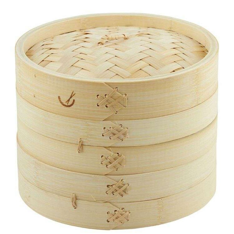 Kitchen & Dining * | Davis & Waddell Bamboo Steamer 20Cm