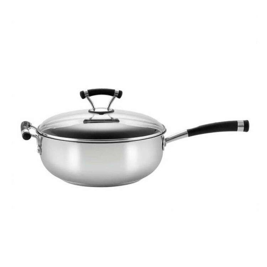 Kitchen & Dining * | Circulon Contempo Stainless Steel Chef'S Pan 28Cm