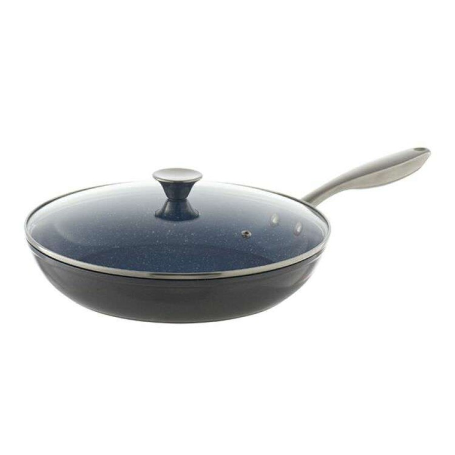 Kitchen & Dining * | Bluestone Elite Aluminium Sautepan With Lid 30Cm