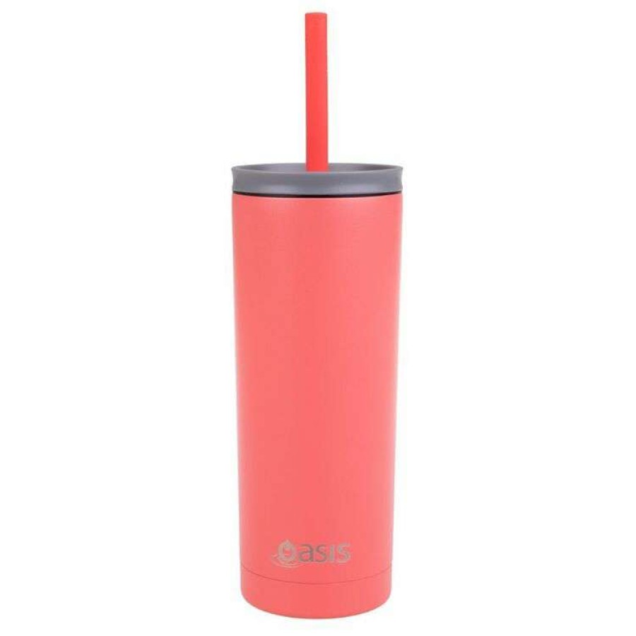 Kitchen & Dining * | Oasis Super Sipper Insulated Tumbler With Silicone Straw