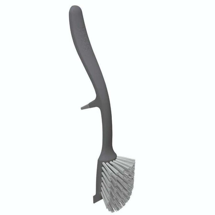 Kitchen & Dining * | Joseph Joseph Edge Dish Brush Grey